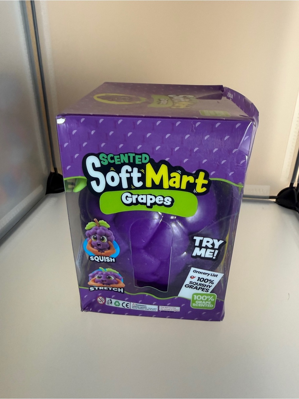 Jumbo Grape Squishy 🍇 Scented & Super Soft